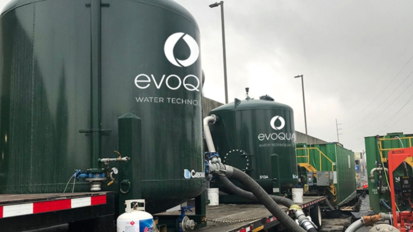 CONSTRUCTION SITE REMOVES PFAS WITH MOBILE FILTRATION SOLUTION