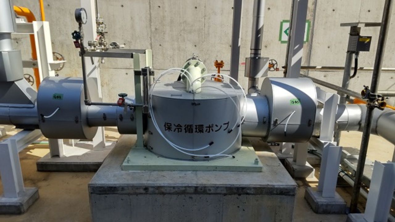 SUCCESSFUL OPERATION OF CANNED MOTOR PUMP FOR LIQUID AMMONIA