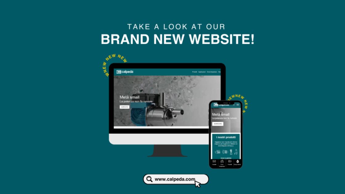 New Calpeda Website is Online