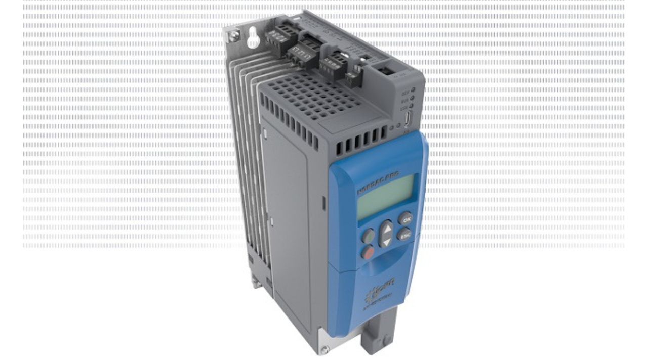 The New Frequency Inverter from NORD Is a Multi-Talent in Booksize Format