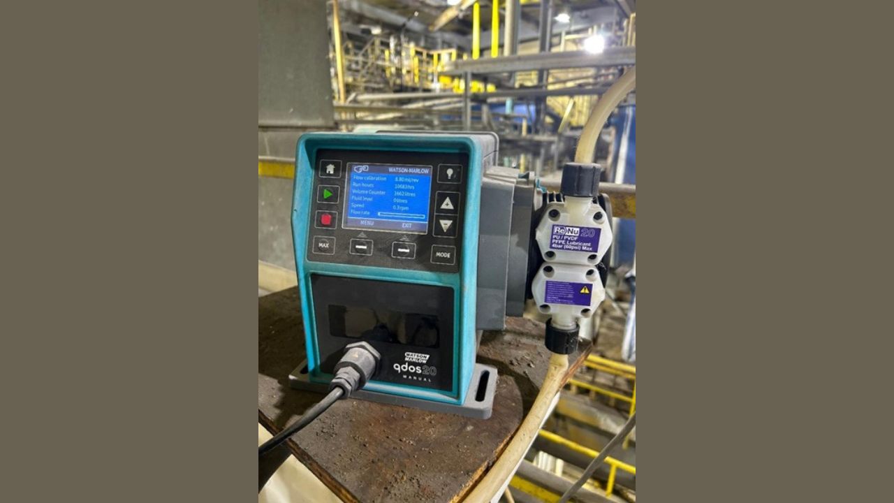 Qdos Chemical Metering Pump Runs for over a Year at Industrial Plant in Ontario