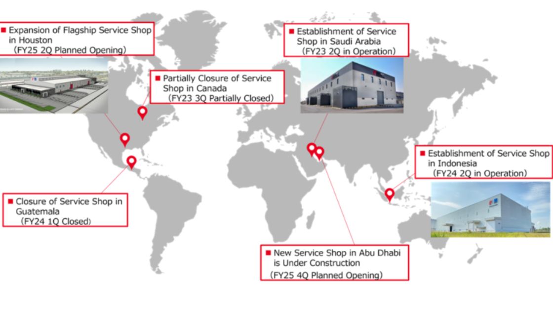 New Service Shop for Energy Company in Abu Dhabi