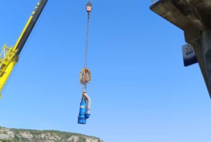 Wastewater pumps in extreme terrains: High pressure in the verdon gorge