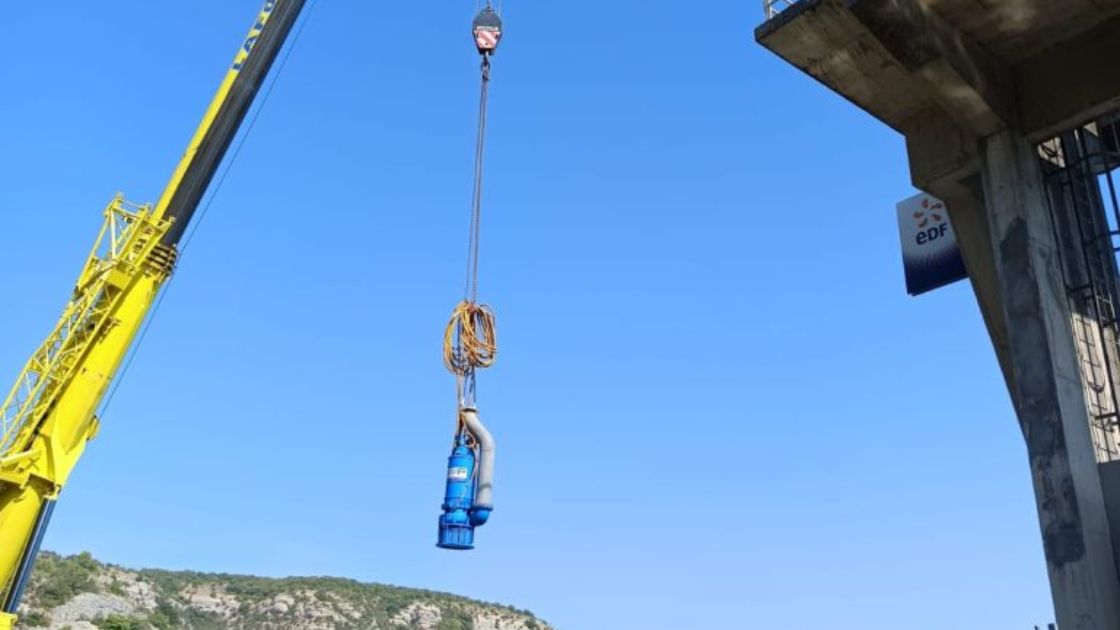 Wastewater pumps in extreme terrains: High pressure in the verdon gorge