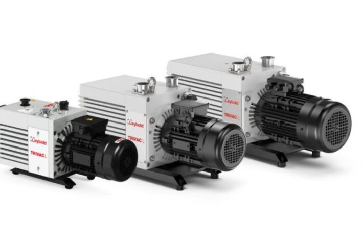 New air-cooled 2-stage rotary vane pump from leybold