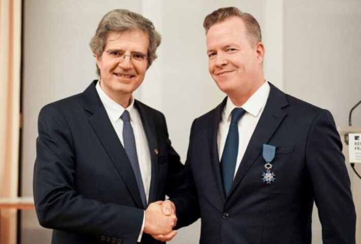 Order national du merite: oliver hermes receives french national order of merit