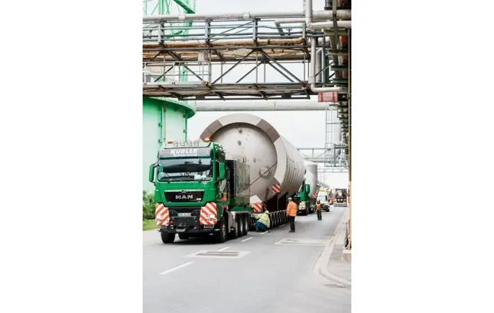 Heavyweight evaporator delivered for BASF’s flagship industrial heat pump